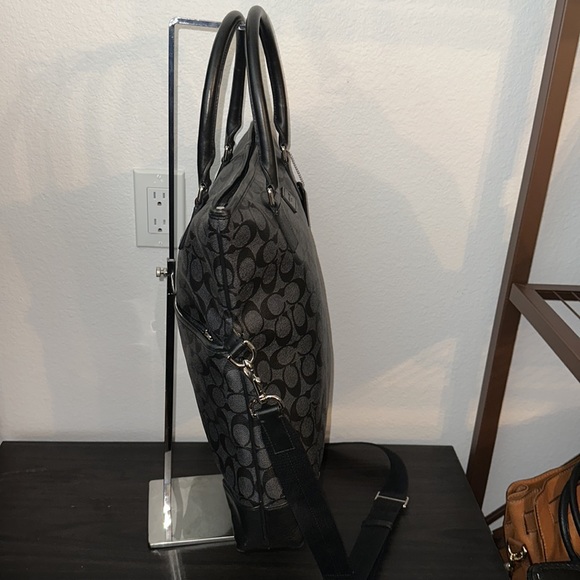 Coach Signature Heritage Foldover F71103 Men's Signature Line Handbag,Shoulde... - Picture 7 of 9